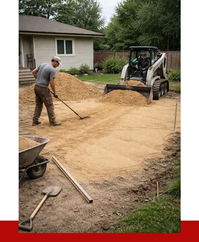 Отсыпка участка песком в Курске, от 2606 р., ПРОНЕРУДКус